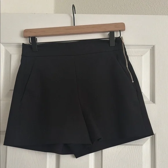 Zara Black High Waist Women's Shorts - Picture 1 of 1